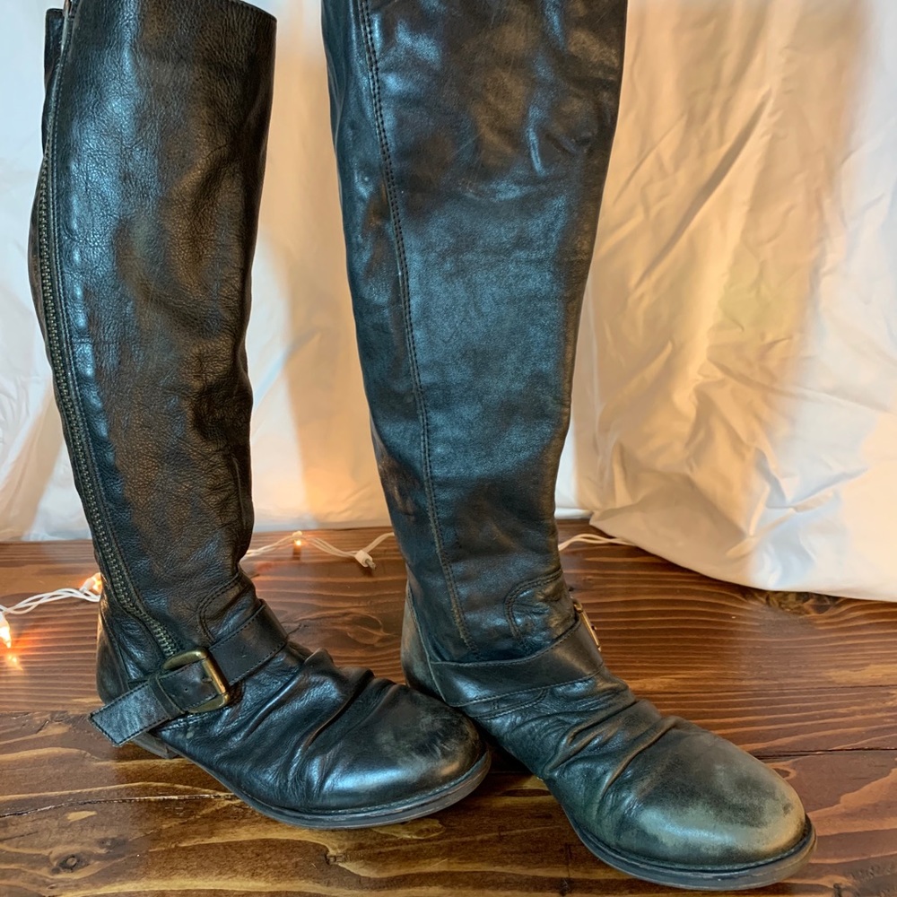 Black Steve Madden Boots